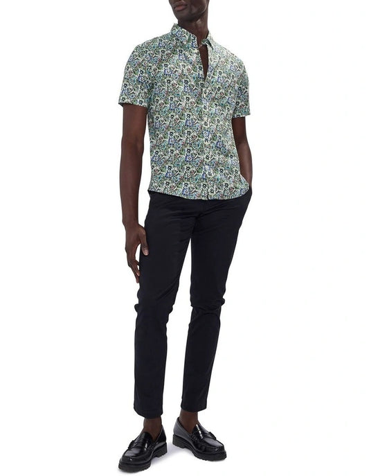 Marcs Last Bow Shirt in Green Multi