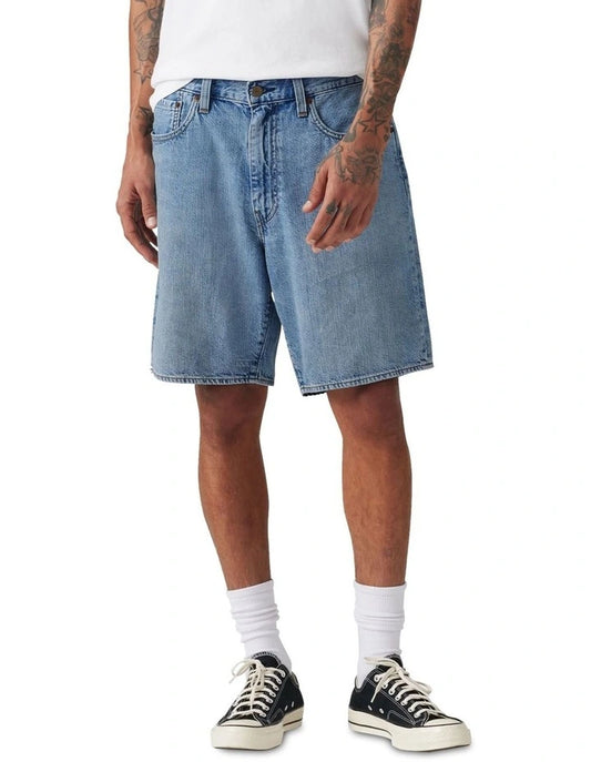 Levi's 468 Loose Shorts in Light Jog