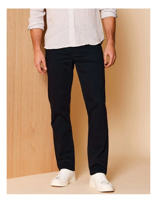 Essential Turner Twill 5 Pocket Pant in Navy