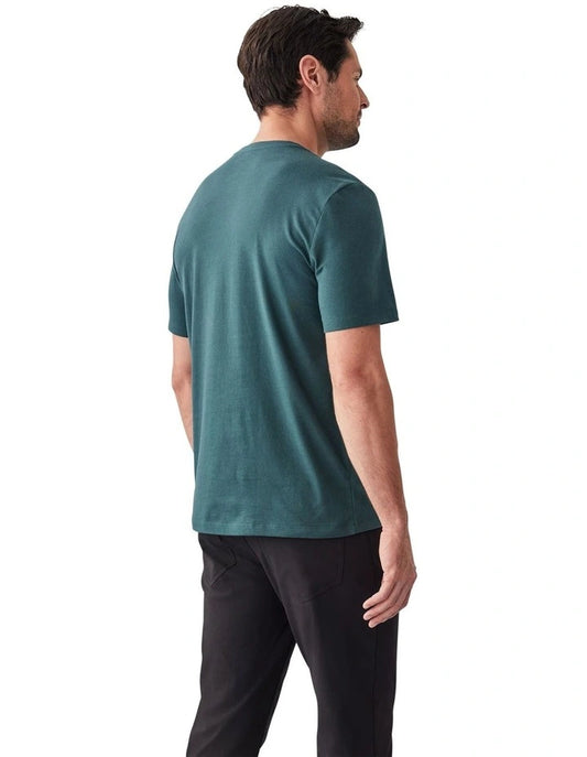 Gazman Basic Crew T/Shirt in Dark Green