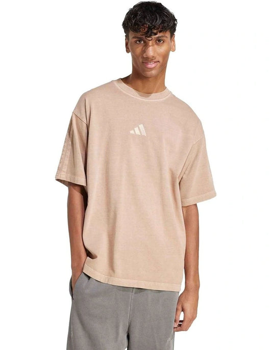 Adidas All Szn Washed Tee in Sand