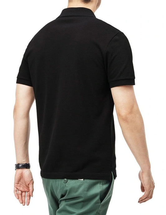 Lacoste Basic Slim Fit Polo Shirt in Black