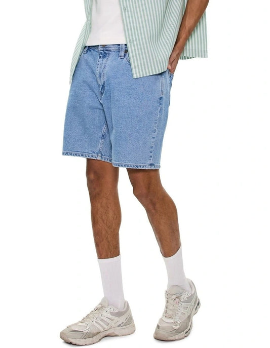 ABrand Jeans A3 Straight Short in Light Vintage Indigo