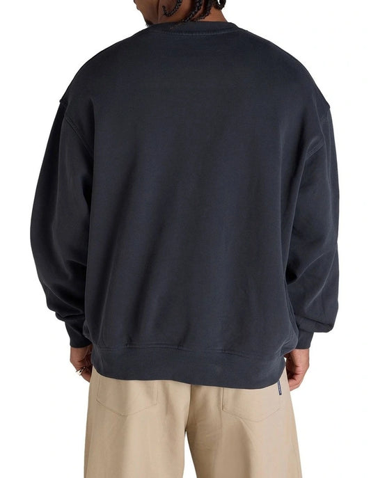 Champion Rochester Vintage Wash Crewneck Knitwear in Black