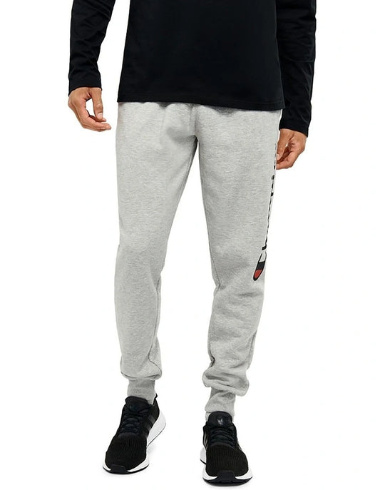 Champion Script Slim Leg Cuff Pant in Grey